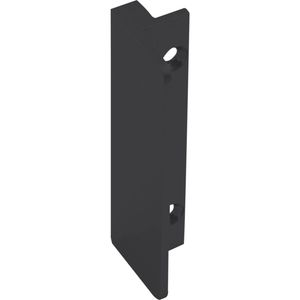 MARCHESI Balkontürgriff, Länge 60 mm, Aluminium schwarz