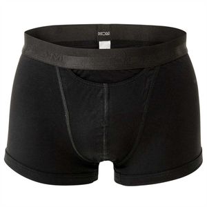 HOM Herren Boxer Briefs HO1 - Men Pants, Boxershorts, Premium Baumwolle Modal Schwarz 5 (Gr. M)