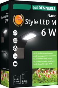 Dennerle 1132 Nano Style LED M | Beleuchtung für Süßwasser Aquarien von 10 - 30 Liter, 6 Watt