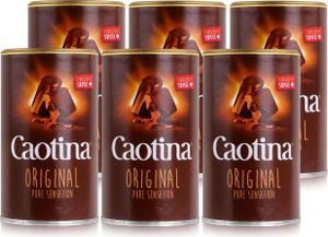 Caotina Original Trinkschokolade - Kakaopulver Schweizer Schokolade (6er Pack)