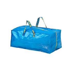 IKEA FRAKTA Tasche für Karre, blau, 76 L, mit Reißverschluss