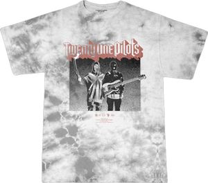 twenty one pilots - Tričko "Torch Bearers" pro muže RO4720 (L) (Grau/Weiß)