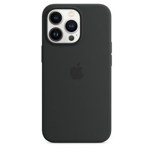 Apple Silikon MagSafe Hülle iPhone 13 Pro Midnight