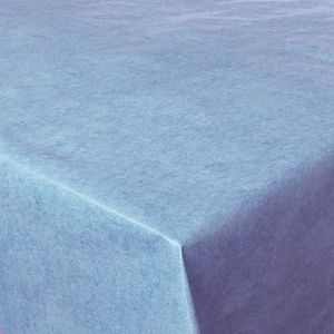 PVC Tischdecke Marble Blau Wachstuch Uni marmoriert · Breite & Länge wählbar · abwaschbare Tischdecke , Größe:130 x 200 cm