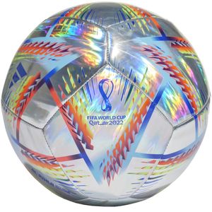 adidas Fussball  Al Rihla Training Hologram Foil Ball WM Qatar 2022 gr.3