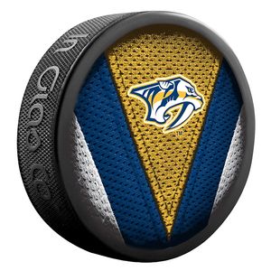 NHL Fan-Puck Stitch Blister (1 Stk.), Nashville Predators