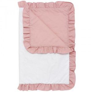 Pastel Pink JUKKI Babydecke 100% Baumwolle Kinderwagen Neugeborene Decke 55x75cm