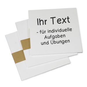 TimeTEX Blanko-Einsteckkarten 36-tlg., ca. 13,5 x 13,5 cm