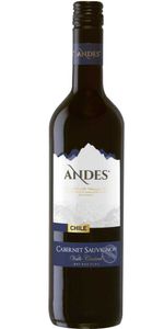 Andes Cabernet Sauvignon Chile 13% 0,75L (Chi)