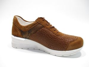 Waldläufer Sneaker H-Clara-Soft Größe 6.5, Farbe: cognac