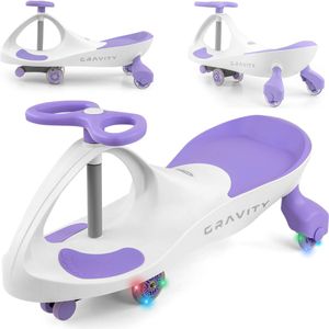 Milly Mally GRAVITY Ride-On White Purple gravitačné vozidlo pre deti od 3 rokov