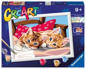 Ravensburger CreArt Dwa milutkie kocięta