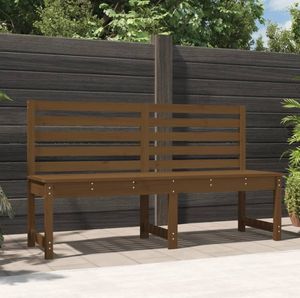 vidaXL Záhradná lavica Honey Brown 157,5 cm z masívneho dreva borovice