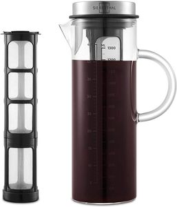 SILBERTHAL Kaffeebereiter - Cold Brew Coffee Maker für kaltgebrühten Kaffee oder Tee - 1.3l