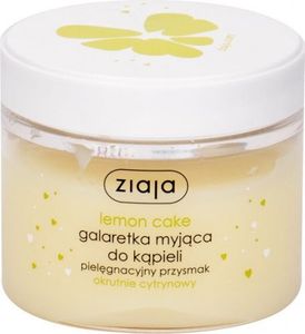 Ziaja, Lemon Cake, Galaretka myjąca do kąpieli, 260 ml - Długi termin ważności!