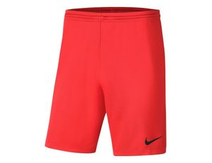 Nike - Park III Knit Short - Roter Fußballshort