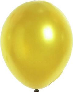 Metaliczne balony do dekoracji imprez 12 sztuk złote 28cm