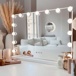 Hollywood Spiegel mit Beleuchtung 15 LED Hollywood Spiegel mit Beleuchtung 15 LED