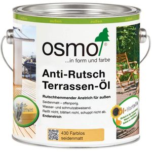 Osmo Anti Rutsch Terrassen Öl farblos für alle Holzterrassen 750ml