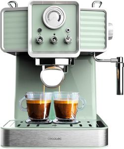 Cecotec Power 20 Tradizionale Espressomaschine 1.5l 1350w Silber One Size / EU Plug 220V Silber One Size