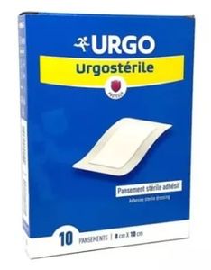 Urgosterile 8cm x 10cm, 10 sztuk - Długi termin ważności!