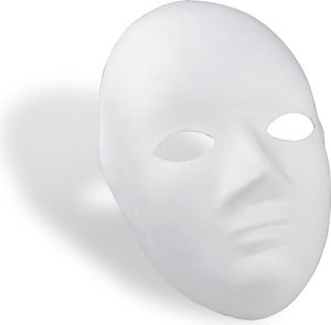 Meyco Maske aus Pappmache Gesicht zum selbstgestalten und dekorieren Meyco Maske aus Pappmache Gesicht zum selbstgestalten und dekorieren