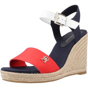 TOMMY HILFIGER STRIPES WEDGE Blau