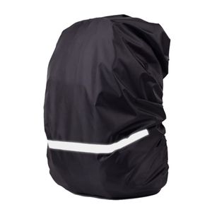 Regenschutz Rucksack Regenbezug Regenhülle Schutzhülle für Schulranzen M 26-40L Polyester Schwarz