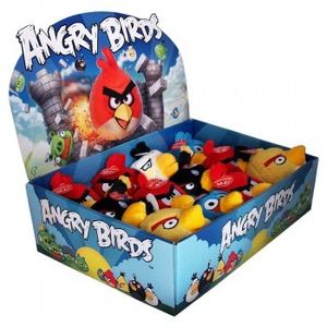 Angry Birds Plüschfiguren mit Sound 12 cm (12 ct.)