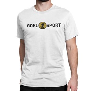 Mała koszulka męska Goku Sports Dragon Ball Gym Shirt Son Goku Sport Anime Vegeta Training Nerd Bawełna organiczna