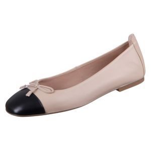 Unisa Damen Ballerinas BELLE Glattleder, Größe:39, Farbauswahl:beige