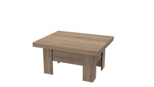 Minio, Tisch “Eryk” 100-200cm, klappbar, Trüffel-Eiche Farbe