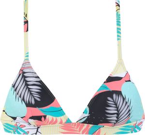 LA LASCANA ACTIVE Triangel-Bikini-Top türkis-gelb-bedruckt Größe 42 C/D LA LASCANA ACTIVE Triangel-Bikini-Top türkis-gelb-bedruckt Größe 42 C/D