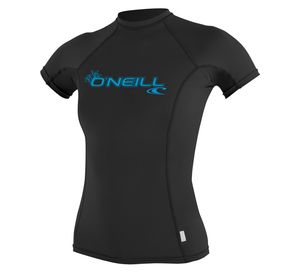 O'Neill - Damen UV-Shirt - Performance fit kurzärmlig - Schwarz, L