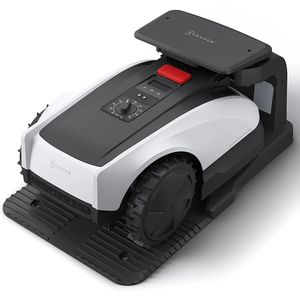ECOVACS Goat O500 Panorama Mähroboter ohne Begrenzungskabel, 500 m², Auto-Kartierung Rasenmäher Roboter, LiDAR-unterstützte visuelle Navigation