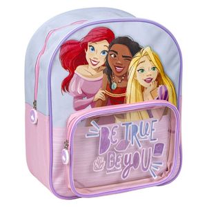 Schulrucksack Princesses Disney Durchsichtig Hellblau