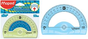 Maped Halbkreis Winkelmesser Flex 180 Grad 120 mm zufällige Farbe (1 Stück)