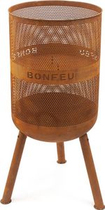 Zahradní kamna BonFeu BONVES 45 Corten - Ø 45 cm x V 100 cm