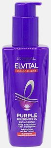 Loreal Elvital Color Glanz Purple Belebendes Öl - Haaröl - Haarpflege - Anti Gelbstich - Pflege