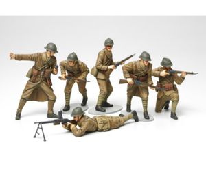 Tamiya 1:35 WWII Fig-Set Franz. Infanterie (6)