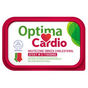 Optima Cardio rastlinný margarín s rastlinnými sterolmi 225 G