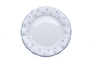 Plytký tanier, Benedikt, porcelán, 26 cm, Valbella, G. Benedict