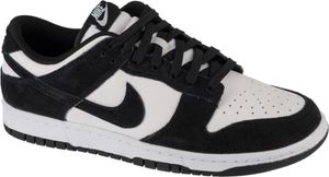 Nike Dunk Low Retro "Suede Panda Black White" Schwarz/Weiß, Größe: 45,5