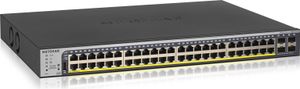 NETGEAR GS752TP Managed L2/L3/L4 Gigabit Ethernet (10/100/1000) Power over Ethernet (PoE) 1U Schwarz
