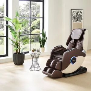 Massagesessel EASYRELAXX PLUS in beige braun