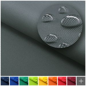 novely® SUNSET OXFORD 420D UV Beständig Wasserdicht Waterproof Outdoor Polyester - Farbe: 02 Graphit GP