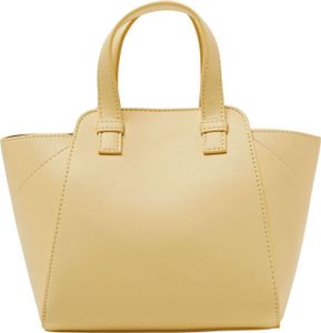 ESPRIT Handtasche Umhängetasche Small Tote Crossbody Bag Pastel Yellow hellgelb