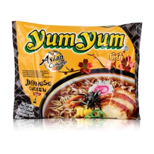 YUM YUM Instant Nudeln Huhn Shoyugeschmack Sauce Packung 60g