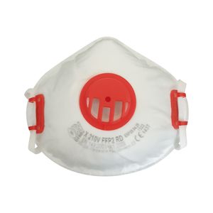 10x Oxyline X210V FFP2 R D - die wiederverwendbare Atemschutzmaske mit Ventil