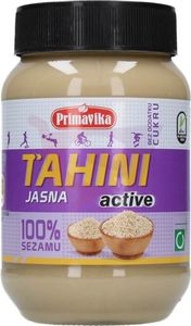 Tahini hell active 100% Sesam ohne Zucker 60 g Primavika